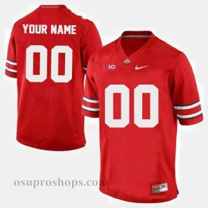Sell At A Low Price Men's Ohio State #00 Football college Custom Jersey - Red
